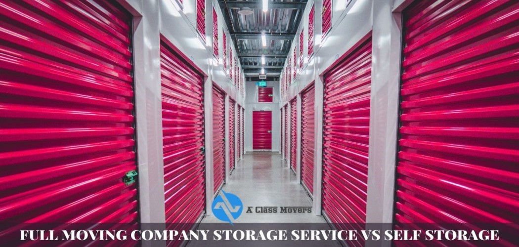Storage Services Or Self Storage