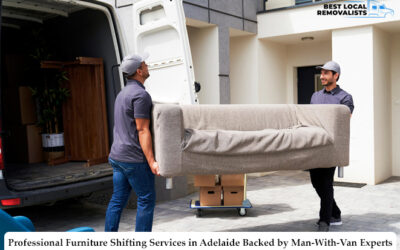 Professional Furniture Shifting Services in Adelaide Backed by Man-With-Van Experts