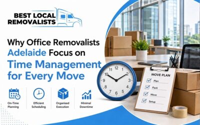 Why Office Removalists Adelaide Focus on Time Management for Every Move
