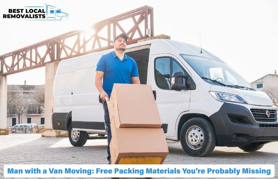 man with a van moving