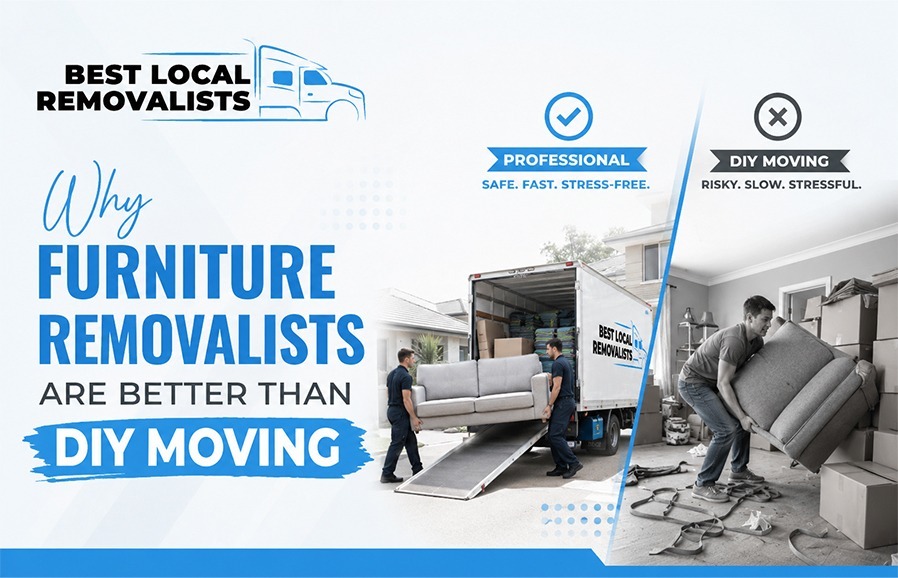 Why Furniture Removalists Are Better Than DIY Moving